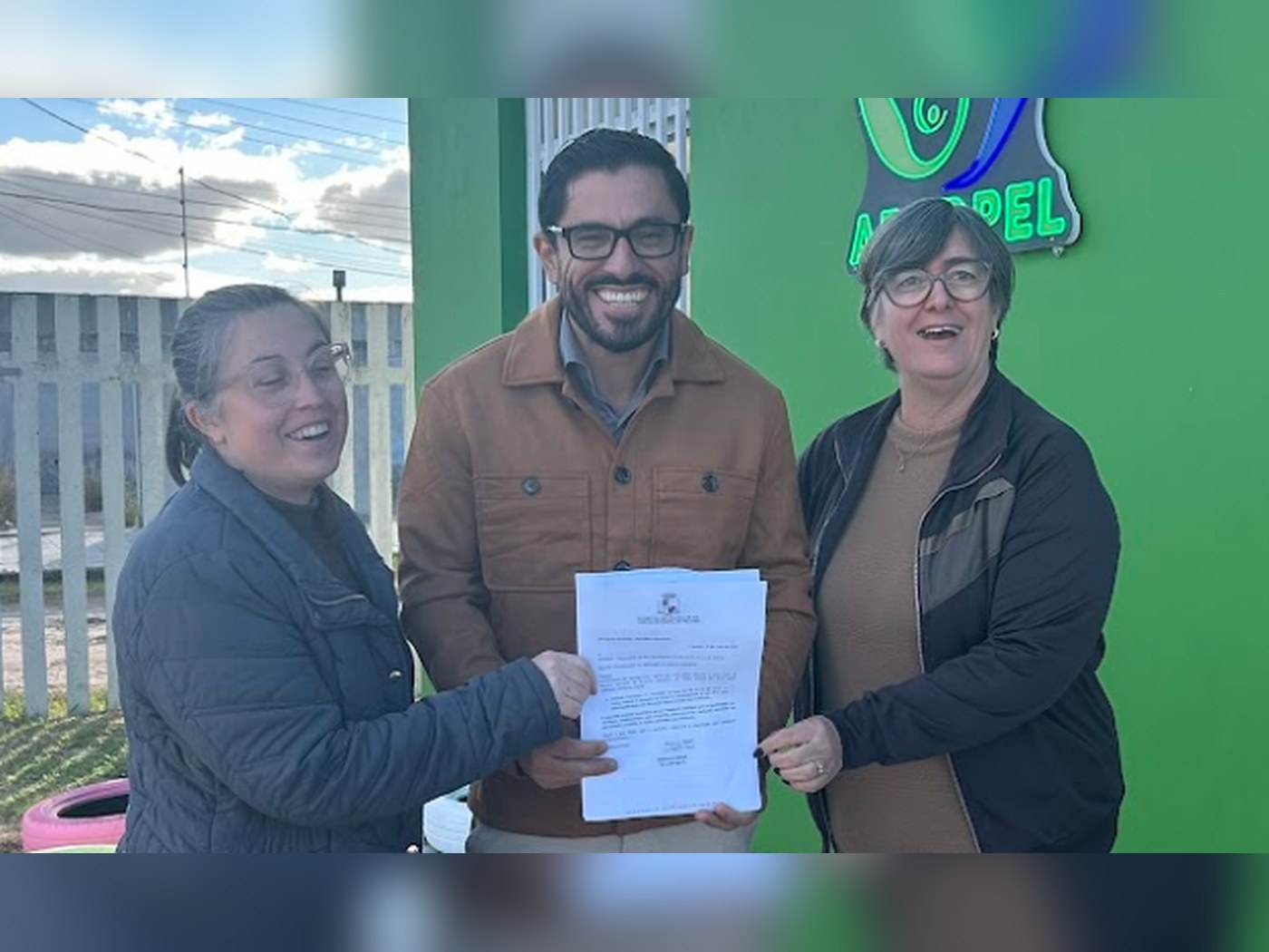 Entrega de emenda destinada a instituição local